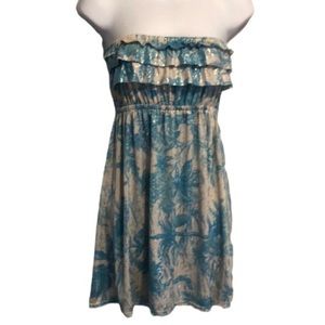 Shoreline Swim Cover Up Tube Top Dress One Size Fits Most